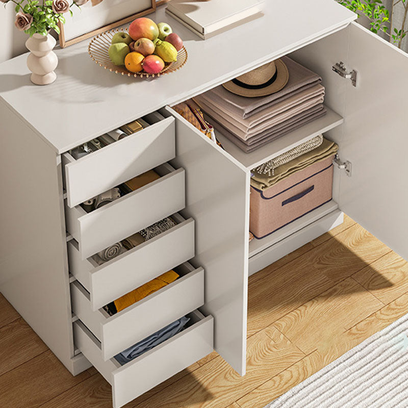 15.6-inch Width Modern Storage Chest Manufactured Wood Dresser