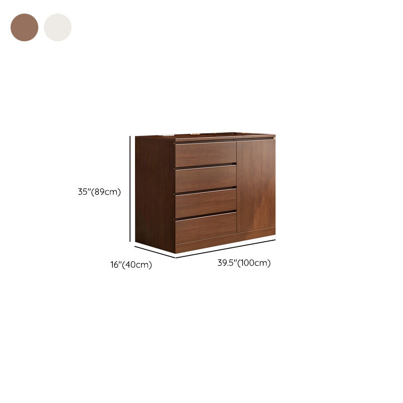 15.6-inch Width Modern Storage Chest Manufactured Wood Dresser