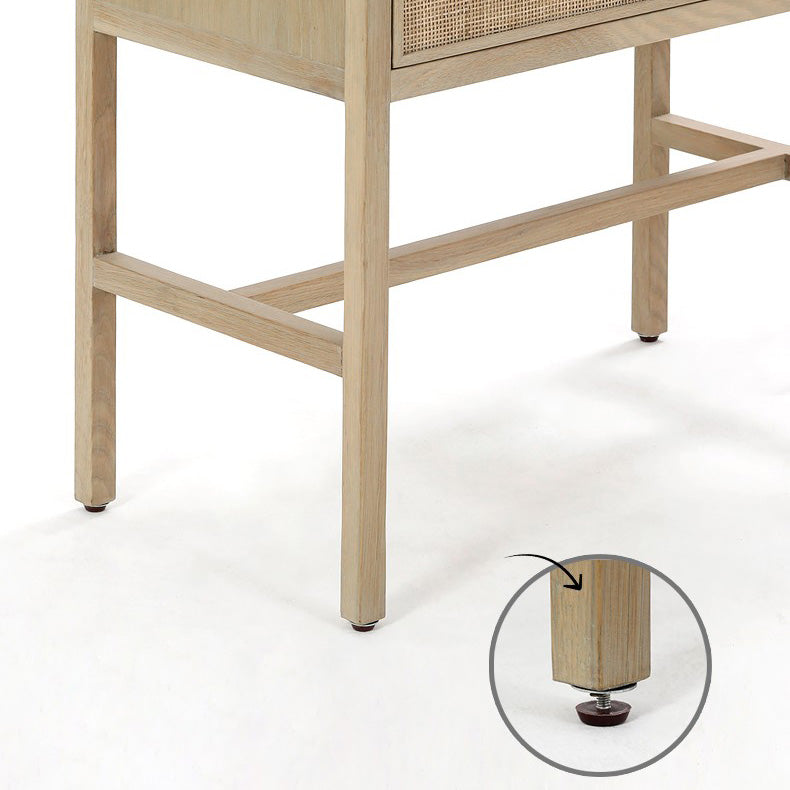 Contemporary Rectangle Chest Straight Legs with 5 Drawers Accent Chest