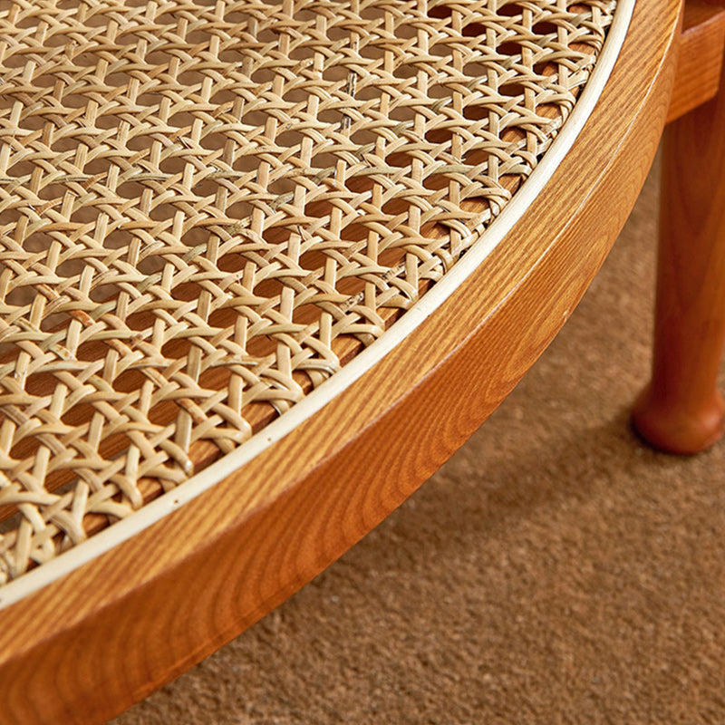 Tropical Coffee Cocktail Table Storage Solid Wood Coffee Table