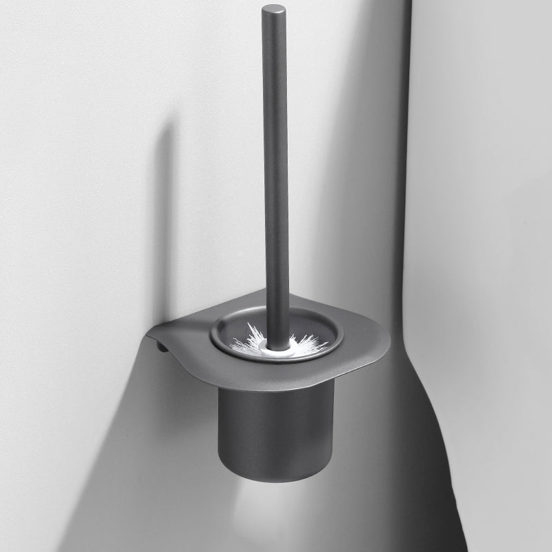 Modern Bathroom Hardware Set Towel Bar Grey Bath Shelf Bathroom Set