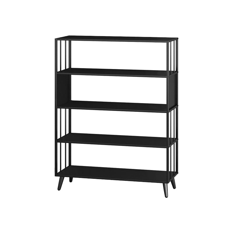 11" W Glam Antique Finish Shelf Bookcase Etagere Metal Bookshelf