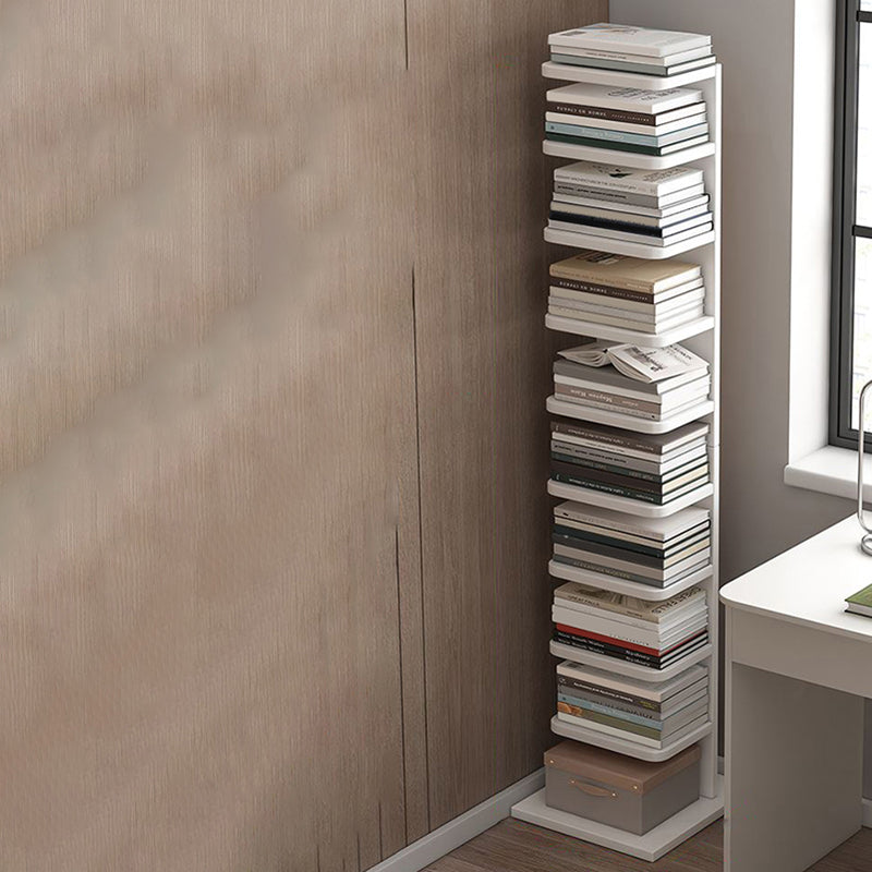 Modern Engineered Wood Bookshelf Standard Bookcase with Shelves