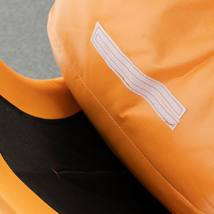 Modern Upholstered Rocker Chair Metal Frame Dirt Resistant Rocker Chair with Ottoman