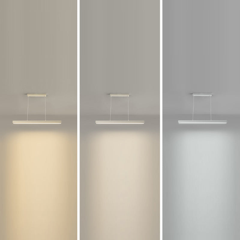 LED Kitchen Island Lighting Contemporary Black/White Ceiling Light for Home