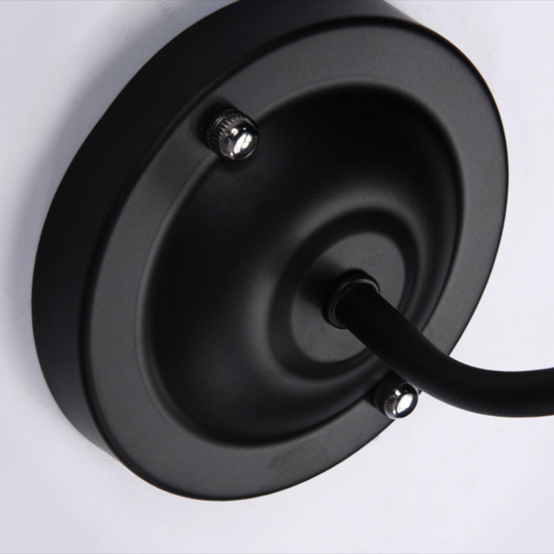 Glass Dome Shape Wall Light Modern Style 1 Light Wall Light Sconce