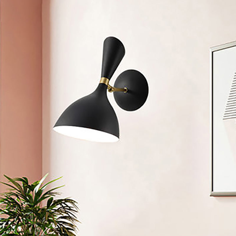 Metal Geometric Shape Wall Light Modern Style Wall Light Sconce