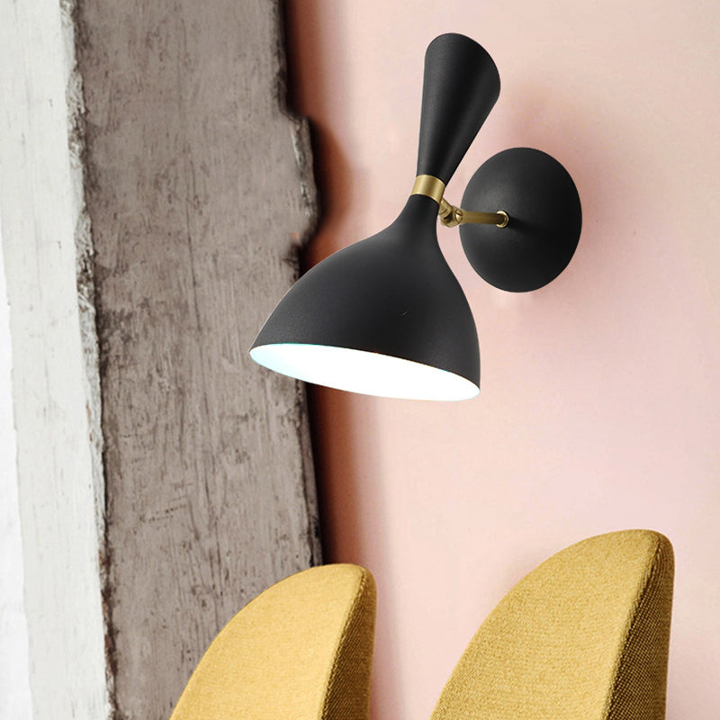 Metal Geometric Shape Wall Light Modern Style Wall Light Sconce