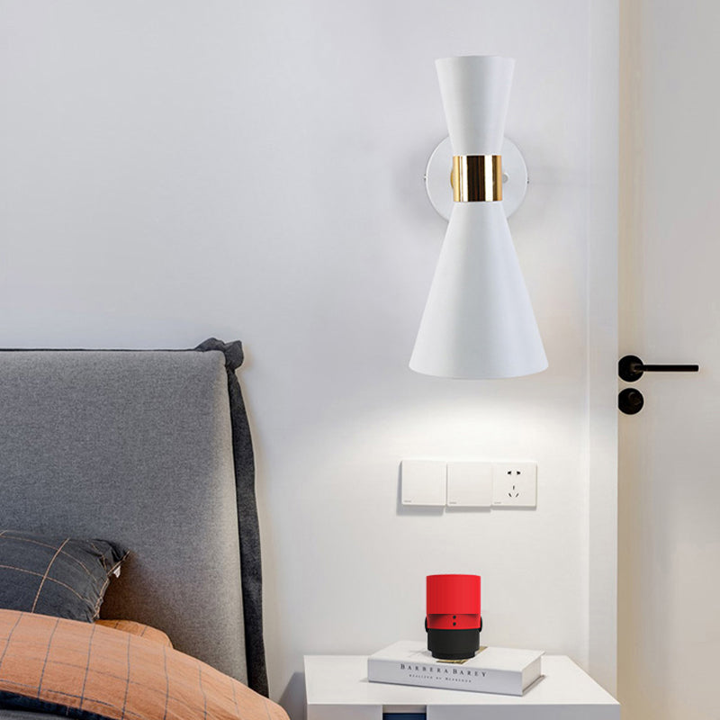 Metal Geometric Shape Wall Light Modern Style Wall Light Sconce