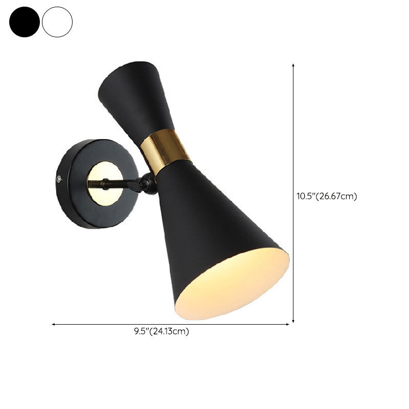 Metal Geometric Shape Wall Light Modern Style Wall Light Sconce