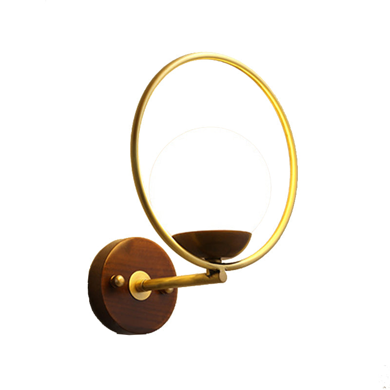 Unique Shape Wall Light Fixture Modern Wood Wall Mounted Lighting for Dining Room