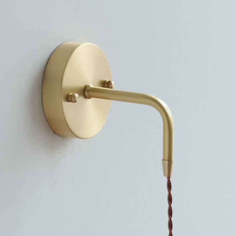 Modernism Wall Hanging Light Brown Sconce Lighting for Bedroom