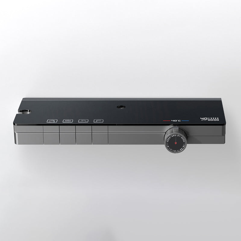 Modern Shower System Metal Thermostatic Massage Wall Mounted Shower Faucet