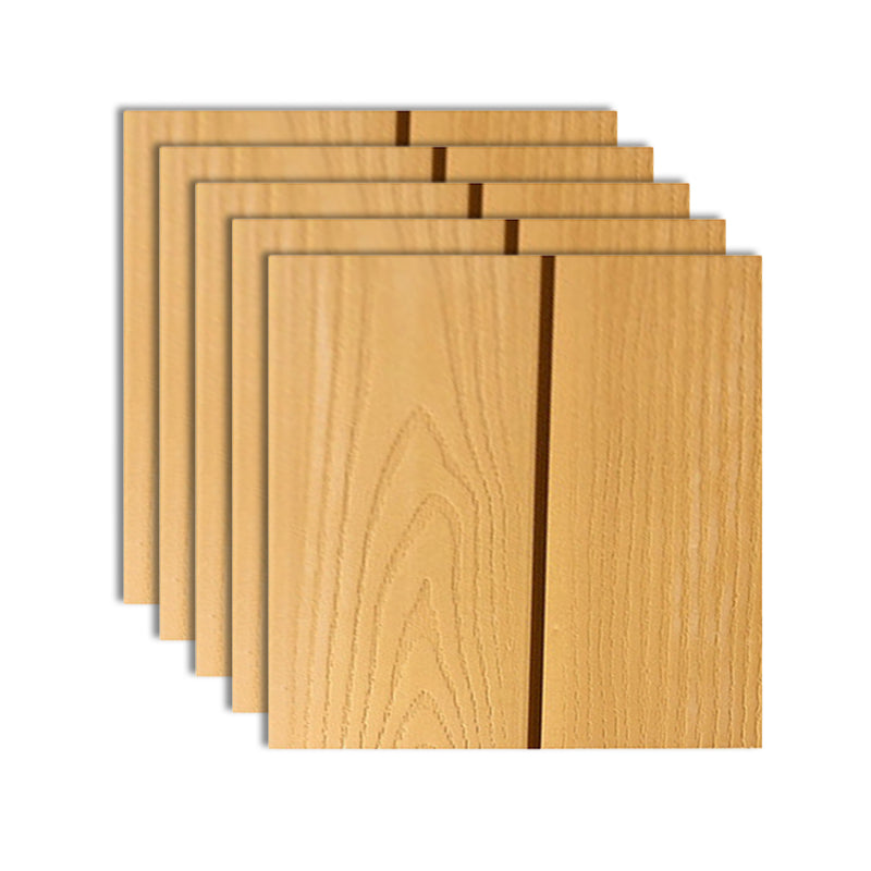 Solid Paneling Waterproof Modern Style Living Room Wood Shiplap Wall Panel (100-Pack)