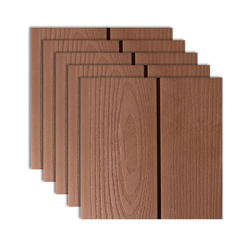 Solid Paneling Waterproof Modern Style Living Room Wood Shiplap Wall Panel (100-Pack)