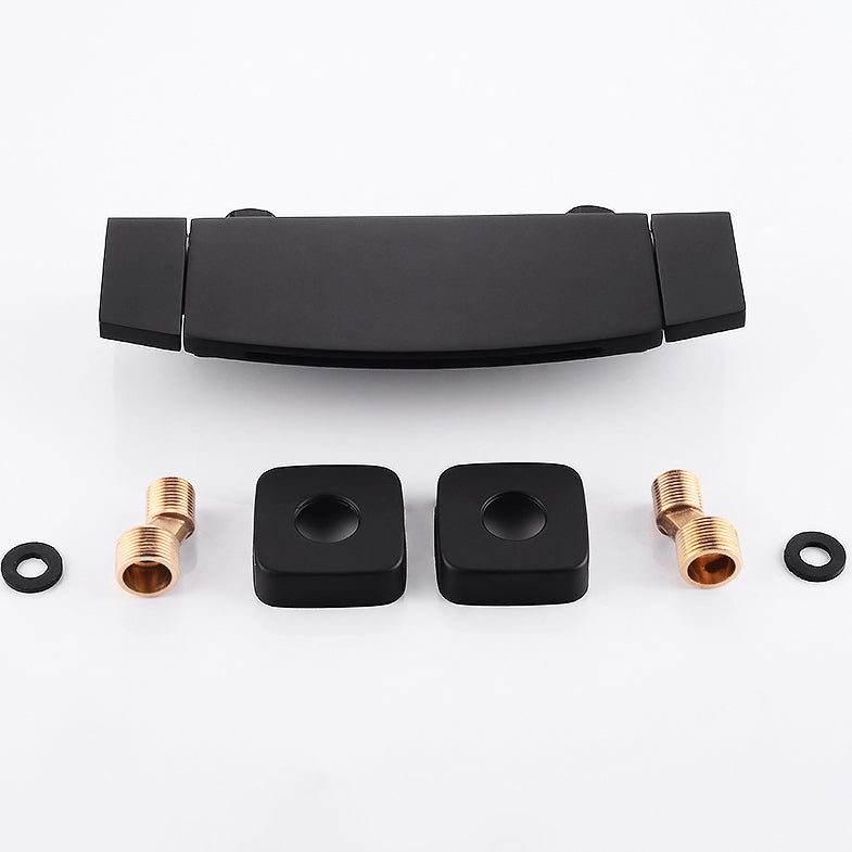 Tub Spout Bathroom Waterfall Wall Mounted Storage Shelf Bathroom Faucet