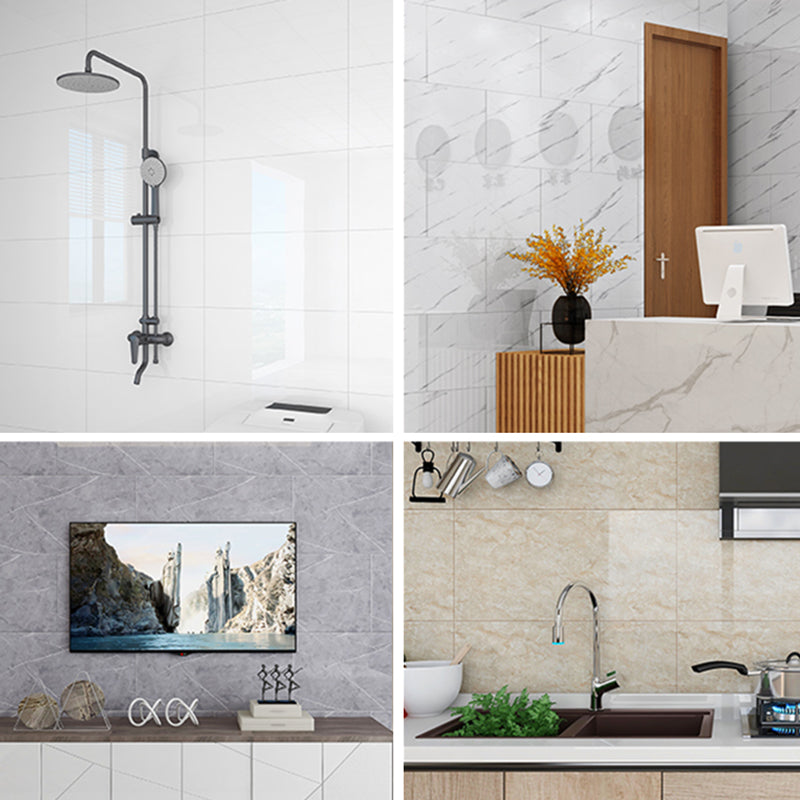 Modern Peel and Stick Backsplash Wall Tile PVC Tile-Peel & Stick