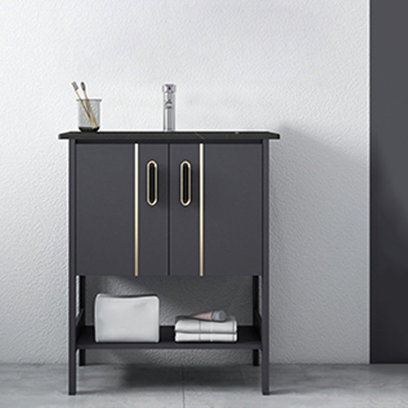 Bathroom Sink Vanity Rectangle Freestanding Mirror Standalone Cabinet Bath Vanity