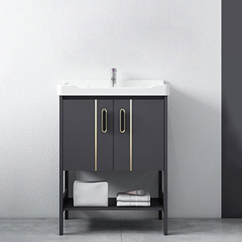 Bathroom Sink Vanity Rectangle Freestanding Mirror Standalone Cabinet Bath Vanity