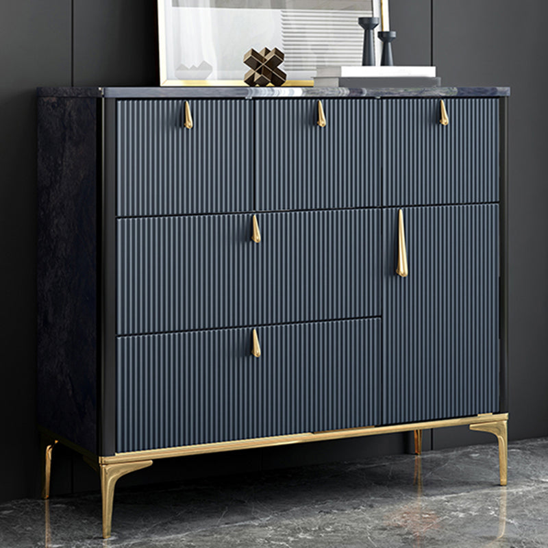 15.21-inch W Classic Glam Storage Chest Manufactured Wood Dresser