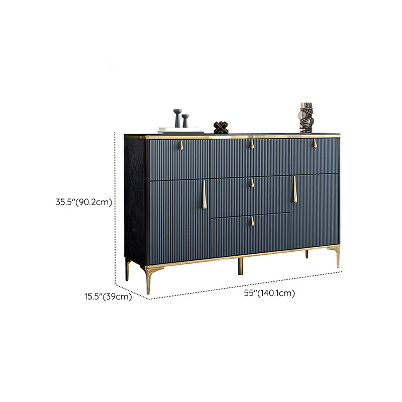 15.21-inch W Classic Glam Storage Chest Manufactured Wood Dresser