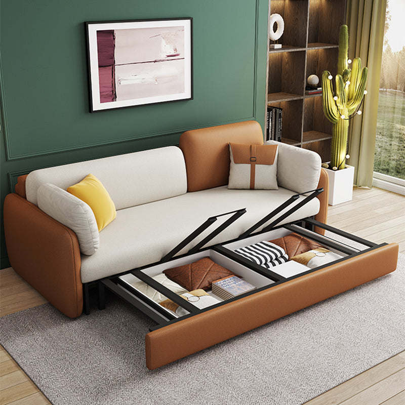 Bonded Leather Sofa Futon Contemporary Futon Sleeper Sofa Bed