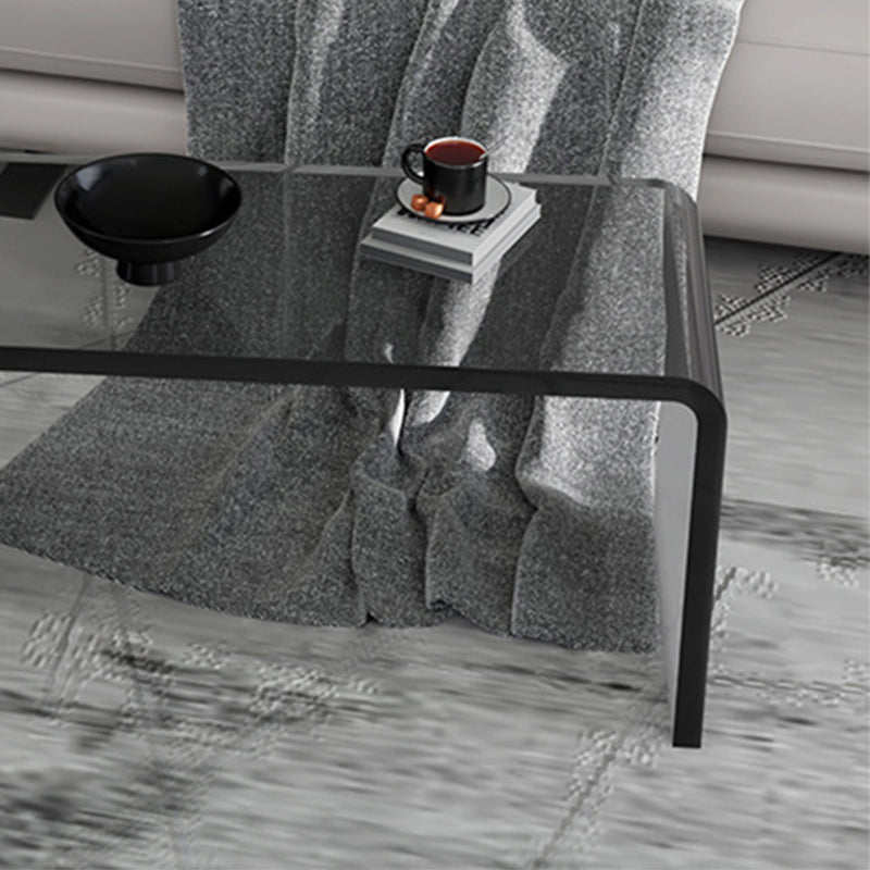 Abstract End Table Plastic Square Side Sofa Side Accent Table