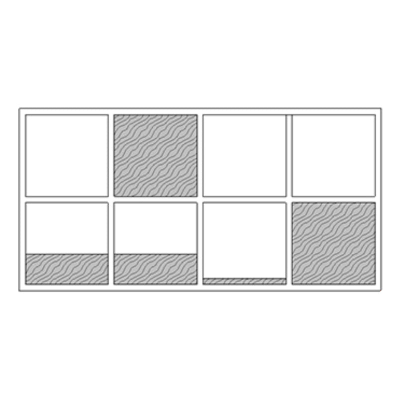 Wooden Wall Mounted Bookshelf Floating Industrial Bookcase with Shelves