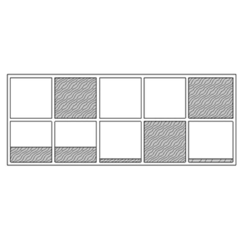 Wooden Wall Mounted Bookshelf Floating Industrial Bookcase with Shelves