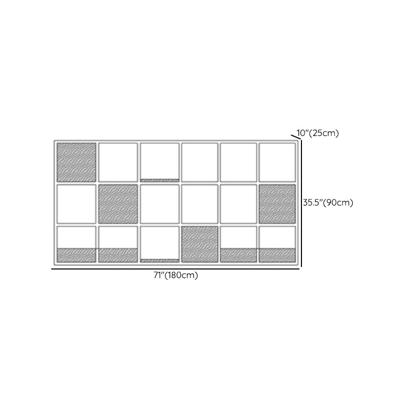 Wooden Wall Mounted Bookshelf Floating Industrial Bookcase with Shelves