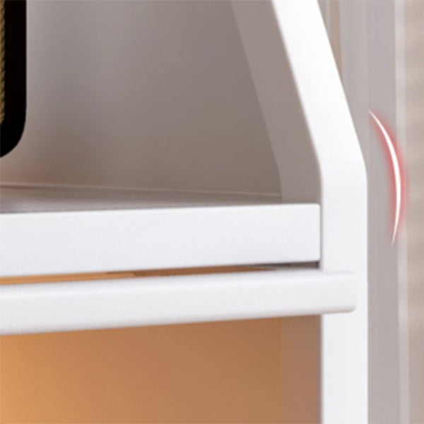 Standard Metal Industrial Bookcase Closed Back Bookshelf with Cabinets