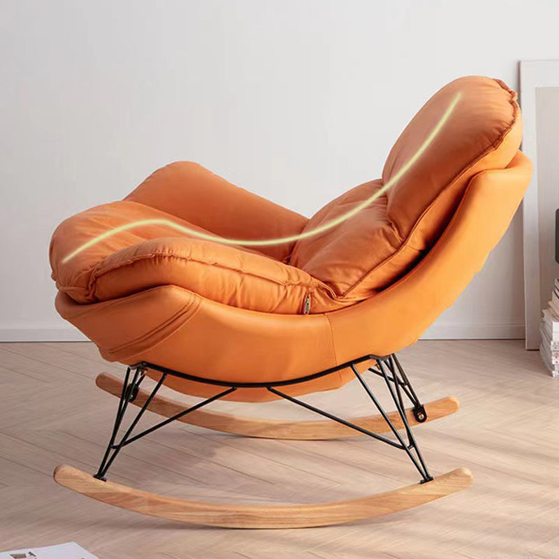 Simple Style Rocker Chair Modern Minimalist Lazy Chair for Bedroom