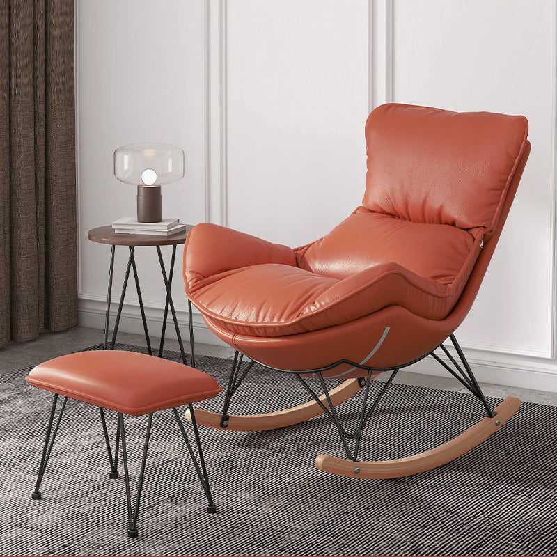 Simple Style Rocker Chair Modern Minimalist Lazy Chair for Bedroom
