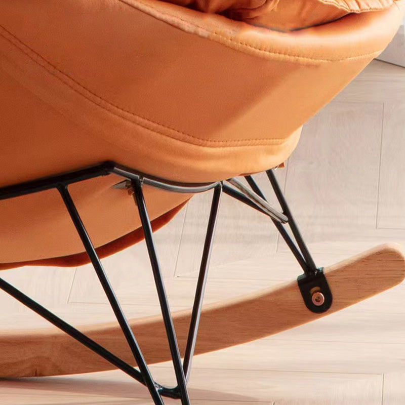 Simple Style Rocker Chair Modern Minimalist Lazy Chair for Bedroom