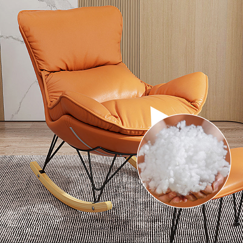 Simple Style Rocker Chair Modern Minimalist Lazy Chair for Bedroom
