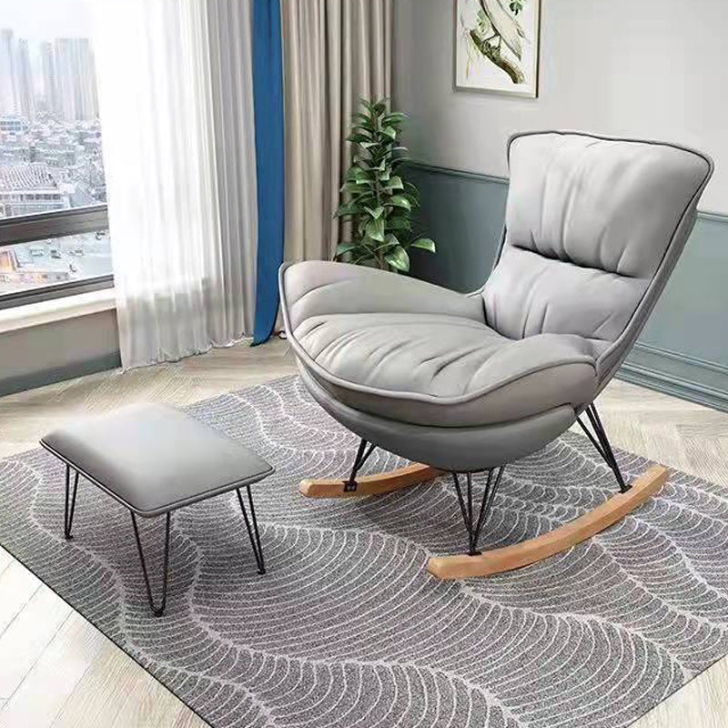 Modern Style Living Room Rocking Chair Leisure Lounge Lazy Chair for Living Room