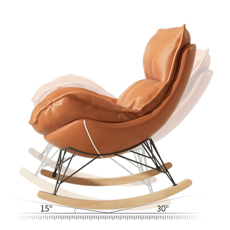 Luxury Leisure Home Rocker Chair Waterproof Chair for Living Room