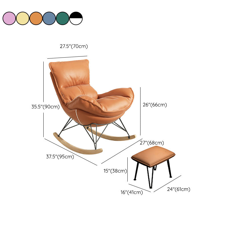 Luxury Leisure Home Rocker Chair Waterproof Chair for Living Room