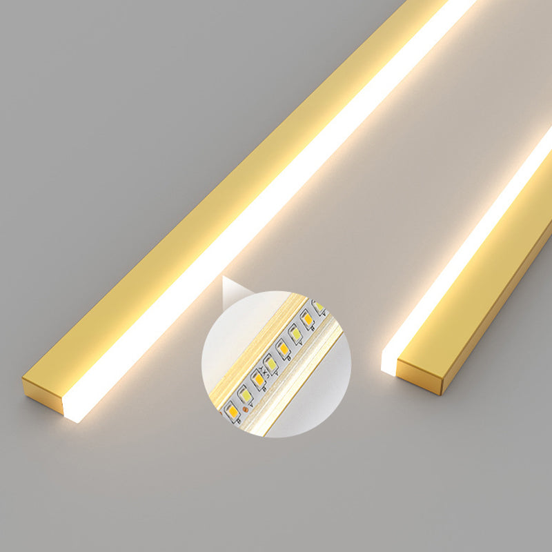 Gold LED Island Light Crystal Island Hanging Light with Acrylic Shade for Living Room