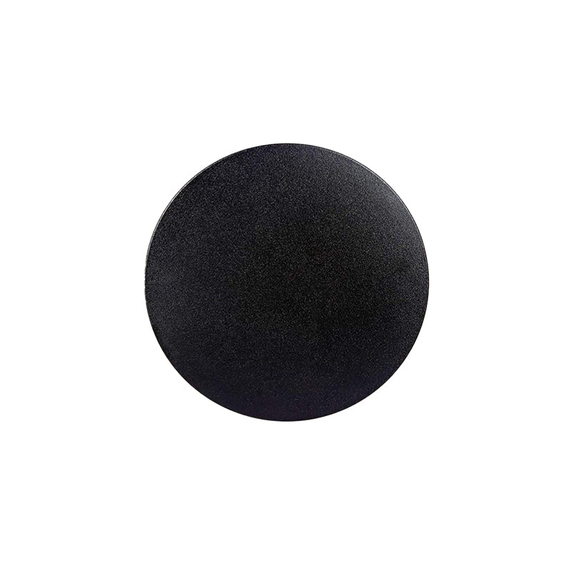 Geometric Shape Wall Lamp Modern Style Metal 1 Lights Wall Light in Black