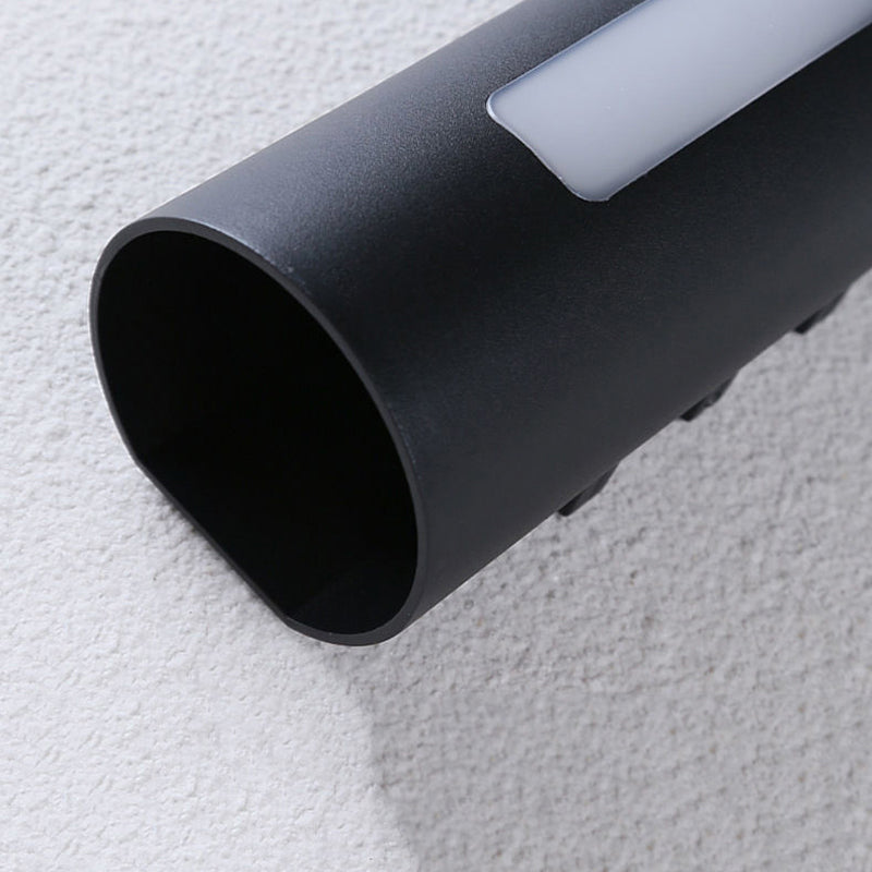 Cylinder Shape Wall Lamp Modern Style Metal 2 Lights Wall Light for Outdoor