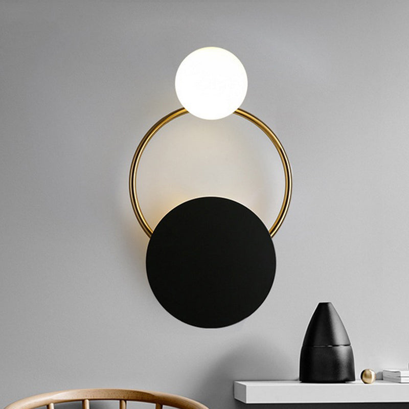 2 Light Unique Shape Wall Light Fixture Modern Wall Mounted Lighting for Living Room