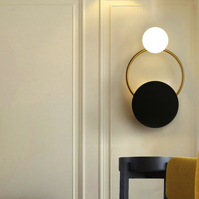 2 Light Unique Shape Wall Light Fixture Modern Wall Mounted Lighting for Living Room