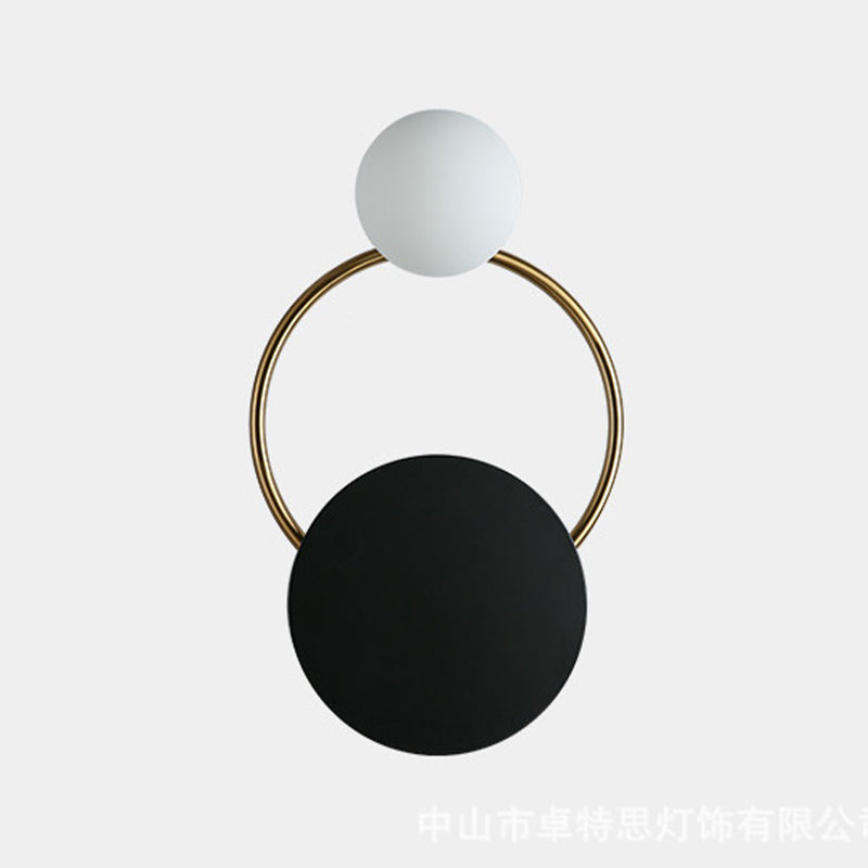2 Light Unique Shape Wall Light Fixture Modern Wall Mounted Lighting for Living Room