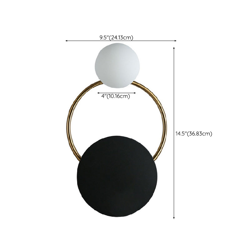 2 Light Unique Shape Wall Light Fixture Modern Wall Mounted Lighting for Living Room