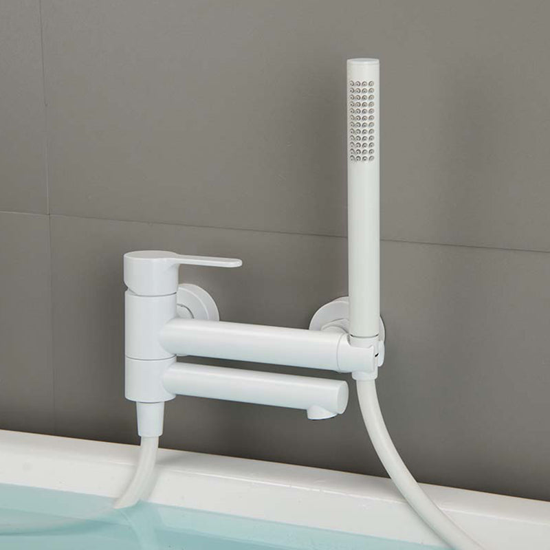 Wall Mounted Bathroom Faucet Contemporary Style Swivel Bathroom Faucet