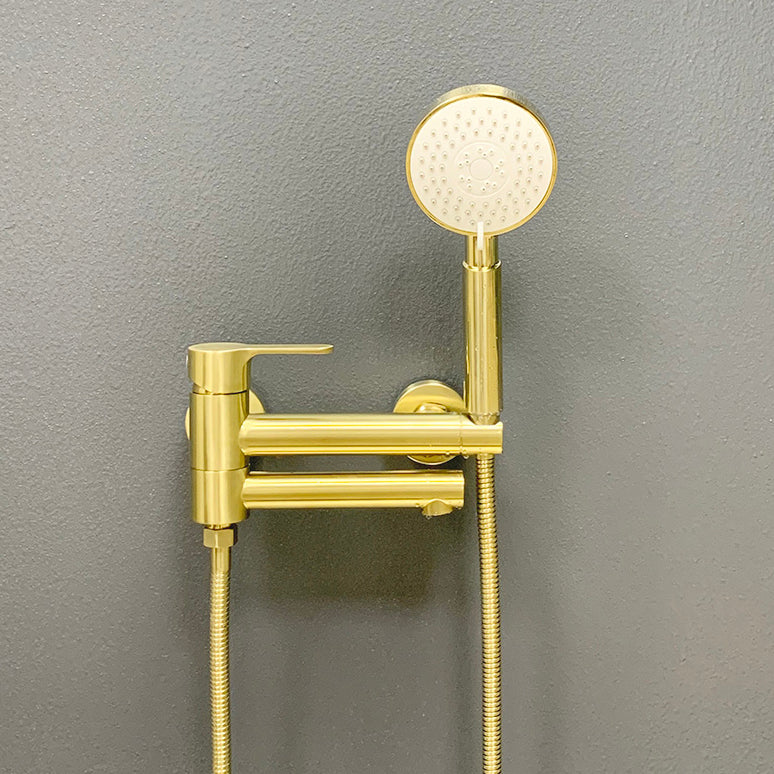 Wall Mounted Bathroom Faucet Contemporary Style Swivel Bathroom Faucet