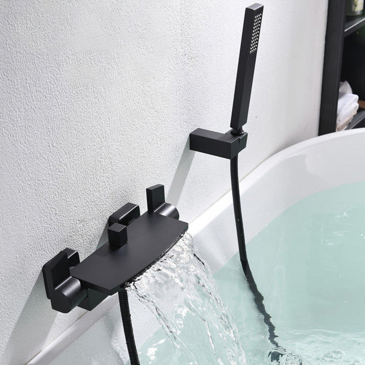 Wall Mounted Bathroom Faucet Modern Style Mental Bathroom Faucet