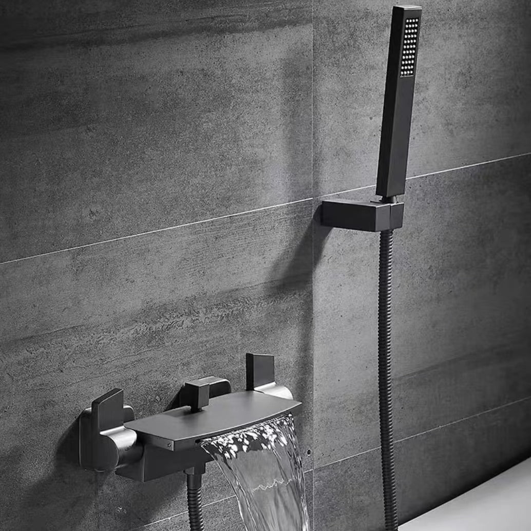 Wall Mounted Bathroom Faucet Modern Style Mental Bathroom Faucet