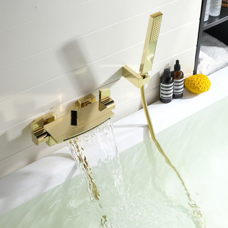 Wall Mounted Bathroom Faucet Modern Style Mental Bathroom Faucet